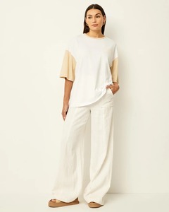 Camiseta extragrande de calidad superior personalizada para mujer, Camiseta holgada con estampado Digital para ocasiones de invierno - Product Image 4