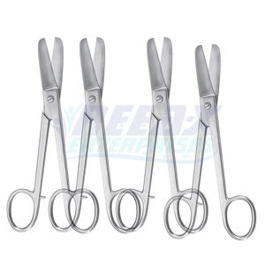 Juego de Tijeras para Vendajes de Acero Inoxidable de Alta Calidad de 5.5 Pulgadas para Cirugías, Certificación CE, Reutilizables, 1 Año de Garantía, REEAX ENTERPRISES - Product Image 1