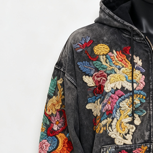 Sweat-shirts brodés pour hommes à prix avantageux, respirants, sur mesure, vente chaude, confortables, tendance, vêtements de sport pour hommes, sweat-shirts brodés - Product Image 4