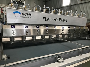 Polisseuse automatique de bord de Bullnose de granit pour la pierre de polissage de dalle de marbre 10 têtes rectifieuse moteur roulement-noyau - Product Image 2