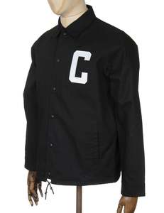 Veste de coach pour homme avec logo personnalisé, hiver, fine, fermeture à boutons sur le devant, coupe-vent, 100% polyester enduit, streetwear - Product Image 5
