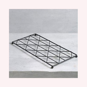 Modern Stainless Steel <b>Trivet</b> and Tray with Lid Durable, Eco-Friendly, and Reusable for Everyday and Decorative Use - Product Image 5