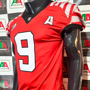 2025 personalizado fútbol americano Jersey pantalón transpirable aparejos sarga bordado corto de talla grande fábrica Pakistán fotos reales video - Product Image 1