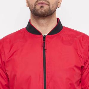 Chaqueta de bombardero de alta calidad de bajo precio para chaquetas de bombardero de diseño impreso con logotipo personalizado para hombres - Product Image 5