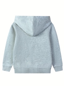Sweat à capuche surdimensionné en molleton épais de qualité supérieure, en polyester et coton, avec épaules tombantes, logo personnalisé, style décontracté pour l'automne - Product Image 2