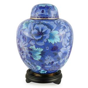 โกศบรรจุอัฐิสำหรับผู้หญิง ทำจากโลหะสีขาวด้าน งานแฮนด์เมด ดีไซน์หรูหราทันสมัย รุ่น Co แบบโบราณ สามารถปรับแต่งความจุได้ ใช้เป็นแจกันตั้งโต๊ะได้ - Product Image 2