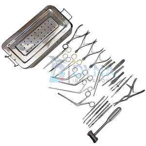 Instrumentos de septoplastia manuales de alta calidad, juego de 28 piezas, herramientas de Cirugía nasal reutilizables con certificación CE - Product Image 3