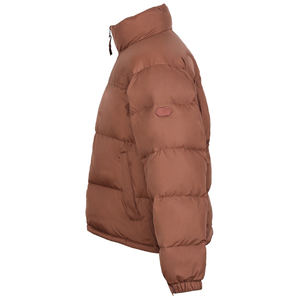 2025 nouveauté hommes avertir hiver brillant matelassé doudoune à la mode hommes doudoune avec capuche léger chaud - Product Image 3