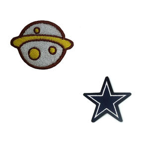 Wholesale Custom Stitch Logo Embroidery Patches Best Iron Patches Sale Personalized Fashion Design Fabric Material <b>Cheap</b> Price - Product Image 4