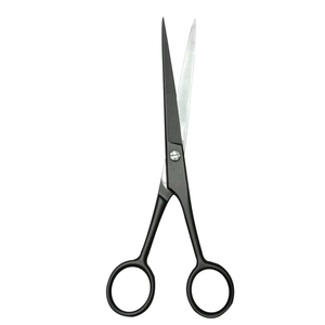 Tijeras de corte de pelo de peluquero de acero inoxidable japonés profesional con etiqueta privada hoja recta Uso de belleza - Product Image 4