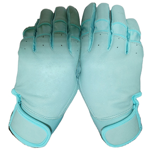 Gants de sport professionnels de baseball et de softball Infield avec logo personnalisé vente en gros de gants de frappeur à fermeture par sangle en cuir - Product Image 1
