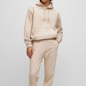 เสื้อฮู้ดลายนูนวัสดุอบอุ่นผ้าฝ้ายสำหรับผู้ชาย - Product Image 4