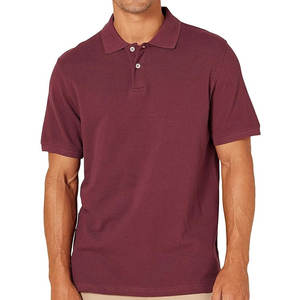 Camisas para Hombre Antiarrugas de Punto con Estampado de Mezcla de Algodón con Cierre de Dos Botones Corte Regular Tallas S-5x - Product Image 1