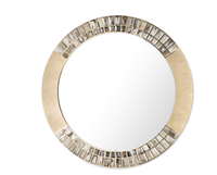 Miroir Mural Rond de Luxe Moderne et Élégant, Fait Main, Écologique, pour la Maison, le Bureau, la Zone de Soin Personnel, la Décoration de Restaurant et de Mariage