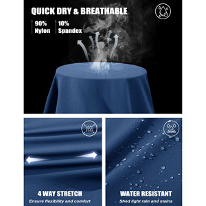 กางเกงคาร์โก้ผู้ชายเอวยางยืดมีหลายกระเป๋ากางเกงคาร์โก้ผู้ชายผ้าถักสีทึบออกแบบได้ตามต้องการบริการ OEM แบบลำลอง - Product Image 6