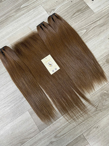 Un donneur naturel brun vietnamien Remy cheveux HD dentelle Styles crépus droite lâche vague Jerry Curl corps vague eau Extensions de cheveux - Product Image 4