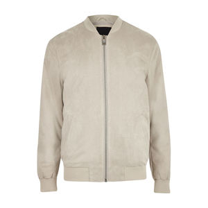 Chaqueta Bomber de Satén con Triple Abotonadura para Hombre, a la Moda, Personalizada, 100% Fibra de Poliéster, Casual, Impermeable, para Invierno - Product Image 1