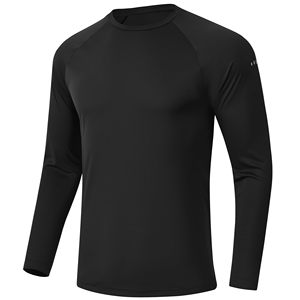 Vente en gros de séchage rapide Rashguard Surf chemises de natation courtes à manches longues Compression Fitness Gym Logo personnalisé vêtements de sport anti-UV - Product Image 1
