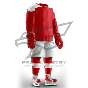 Dernière conception équipe personnalisée et numéro uniforme de hockey sur glace/uniforme de hockey sur glace au prix le plus bas le plus vendu - Product Image 6