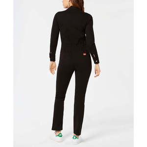 Tuta Intera da Donna Dickies a Collo Alto in Tela Nera con Stampa Unica per Feste e Streetwear, Taglia Media - Product Image 2