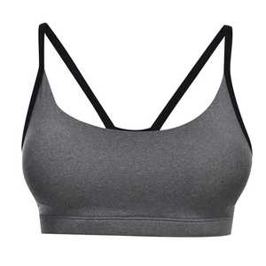 Classic Design High Quality Women Custom Logo Active Wear Gym Yoga Sports <b>Bra</b> U Shape <b>Backless</b> High Impact Sports <b>Bra</b> - Product Image 5