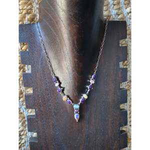 Kay Johnson Opal Multi Stone Sterling <b>Silver</b> <b>Necklace</b> <b>Set</b> - Product Image 2