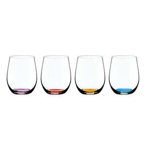 Riedel Happy O Vol. Ensemble de 4 verres à vin classiques en cristal, élégants gobelets à eau pour la restauration hôtelière - Product Image 1