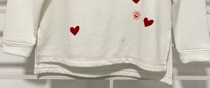 Femmes décontracté 100% coton pull sans capuche sweats à manches longues imprimé respirant brodé automne printemps avant - Product Image 5