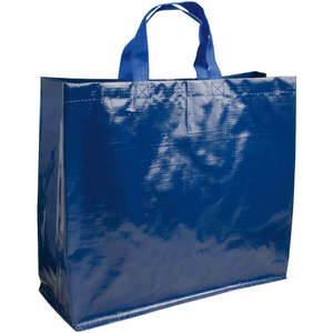 Custom Logo Printed Eco-Friendly PP Woven Tote Bag Reusable Long Handle Fashionable Handbag for Shopping Gift Packing Design - Product Image 5