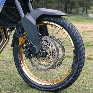 Kit Adesivi per Cerchioni Moto Compatibili con Honda Transalp XL750 2023, Decorazione Tipo Logo - Product Image 1