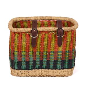 Cesta de alta calidad de fibra marina para bicicleta, venta al por mayor, cestas de paja de fibra marina tejidas a mano para bicicletas - Product Image 3