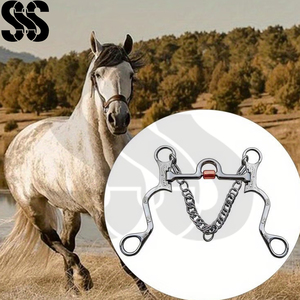 Excellent Fournisseur Nouvelle Tendance Service OEM/ODM Personnalisé Logo sur Mesure Mors de Cheval Espagnol en Acier Inoxydable de Haute Qualité - Product Image 6