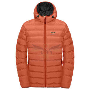 Chaqueta acolchada ajustada de fabricación profesional para hombre, ropa informal, chaqueta acolchada gruesa de moda para exteriores con personalización - Product Image 1