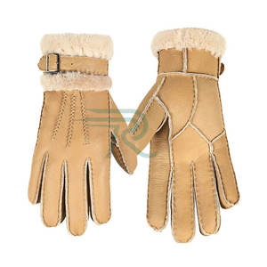 Gants de conduite en cuir Razorts Custom Factory en cuir de chèvre blanc pour hommes, gants de travail en cuir pour la conduite - Product Image 6