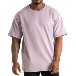 Camiseta Deportiva Holgada de Corte Regular, 100% Algodón, Transpirable, con Hombros Caídos, de Alta Calidad, Nueva Llegada, Lisa, Tallas Grandes - Product Image 4