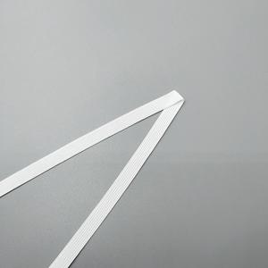 Cinta blanca de poliéster para coser etiquetas de ropa de alta calidad personalizadas, cinta antideslizante para textiles para el hogar - Product Image 2