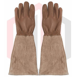 ถุงมืองานเชื่อมหนังวัวแยกชิ้นเกรดพรีเมี่ยมถุงมือเชื่อมอุตสาหกรรมประสิทธิภาพสูงมีตัวเลือก OEM - Product Image 3