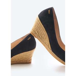 Zeppe espadrillas rose camoscio taglio V sandali comodi dal Design unico - Product Image 4