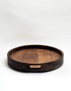 Bandejas Redondas de Madera Perfectas para Exhibir Accesorios del Hogar en Espacios de Estar con Elegancia Rústica - Product Image 5