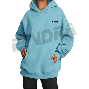 Sudadera con capucha de gran tamaño irrompible para mujer, ropa de calle informal, jersey de manga larga, Sudadera con capucha de algodón suave, sudadera de moda holgada - Product Image 1