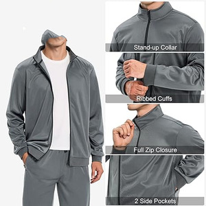 Survêtement de sport en molleton technique de qualité supérieure 2025, logo personnalisé, jogging d'hiver pour hommes, téléchargé par Dress Sports - Product Image 5