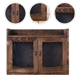 Boîte à pain en bois classique Rangement de cuisine rustique Idéal pour les petits pains, les pâtisseries et autres produits de boulangerie - Product Image 5