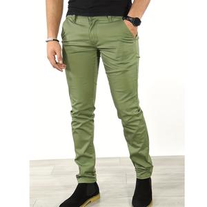 Custom Stretch <b>Men's</b> Casual <b>Khaki</b> Chino Pants Office Slim <b>Trouser</b> Chino <b>Trouser</b> Straight Pants Export From BD Supplier - Product Image 3