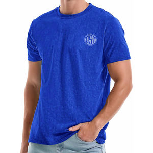 Servicios QST ODM OEM Camisetas de Hombre 100% Algodón, Corte Holgado, Personalizadas, para Gimnasio, Casuales, Sólidas, Transpirables, de Secado Rápido, Ecológicas, 220g - Product Image 5