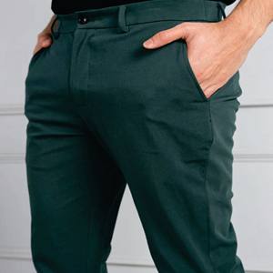 100% Pantalones chinos de algodón para hombre fabricante directo de fábrica alta calidad precio al por mayor 2023 Pantalones chinos exclusivos para hombre - Product Image 2