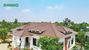 SHINKO Vietnam Tuiles Premium (SH6 Chocolat) Solution intelligente de toiture élégante pour les constructions modernes Meilleur prix d'usine - Product Image 4