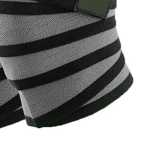 2024 Genouillères élastiques de bonne qualité Conception personnalisée Meilleure vente Vêtements d'entraînement Genouillères à bas prix Service OEM - Product Image 6