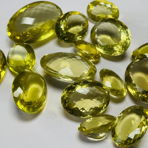 Quartz citron naturel de qualité supérieure, propre et brillant, avec une excellente couleur et un excellent polissage, disponible à prix avantageux. - Product Image 1