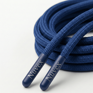 Custom Logo <b>Braided</b> Hoodie Drawcord High Tenacity 3 Strand Twisted Eco-Friendly Garment Apparel Cord Supplier - Product Image 2