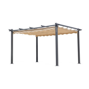 Pérgola de Aluminio con Toldo Retráctil 300x400x230h - Product Image 1